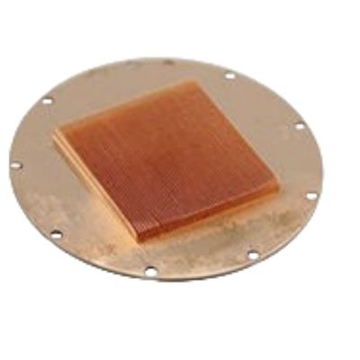 Industriële anodiserende koperen tube-warmteafvoeringsbak Skived Fin Cold Plate Warmteafvoeringsbak