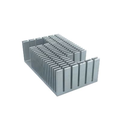 OEM Aluminium Warmteafvoer Extrusie Zilver Hoog warmtegeleidingsvermogen