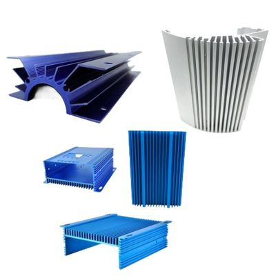 Flexible Cast Aluminium Heat Sink Plate lichtgewicht voor elektronische apparaten