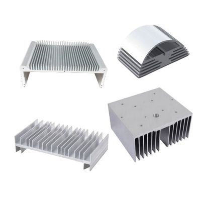 Industriële aluminium extrusie-warmteput Compacte warmteverwijdering