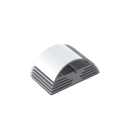 Industriële aluminium extrusie-warmteput Compacte warmteverwijdering