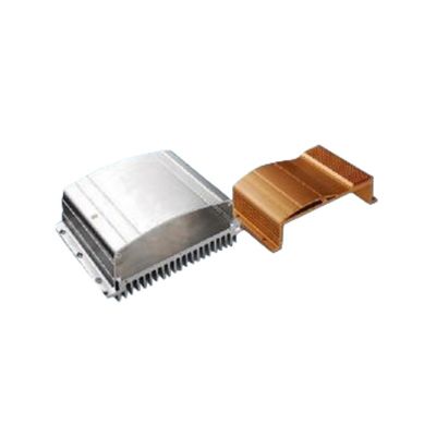 Custom industrie Aluminium Extrusie Warmtebak Met Eenvoudige Installatie