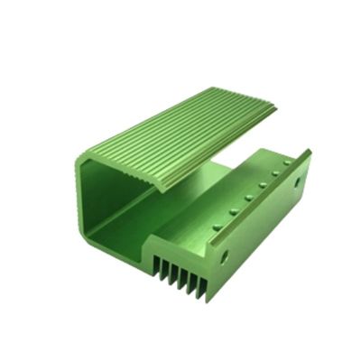 Draagbare aluminium extrusie-warmteput Sterke corrosiebestendigheid