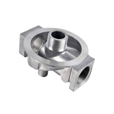 Industriële CNC-onderdelen op maat Huizen Zilver metalen draaiwerkstukken