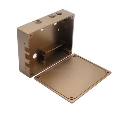 Vervaardiging CNC-bewerkte behuizingen geanodiseerde CNC-precisieonderdelen Verwerking