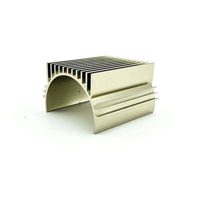 Anodiserende precieze CNC-bewerkte warmteafzuigers Elektronische warmteverspreiders