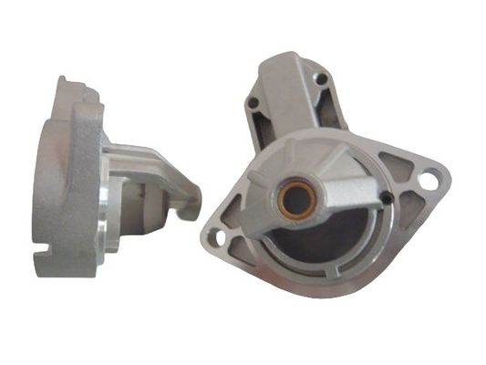 Zilver aluminium gietmachine behuizing proces poedercoating lichtgewicht