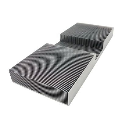 Aluminiumvinnen skiving warmteput voor verschillende elektronische apparaten