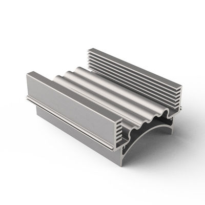 Verwarmingsdoos met schuifvinnen, geanodiseerd aluminiumprofiel