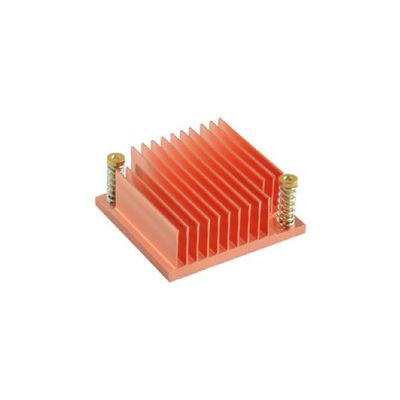 Zuivere koperen skived heatsinks CNC-bewerkingsproces