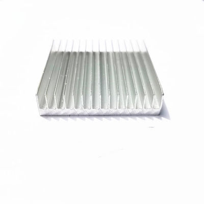 OEM/ODM Aluminium warmteafvoer extrusie Zilver Aluminium warmteafvoerprofiel