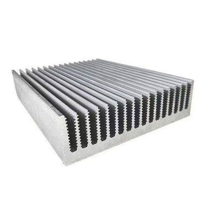 OEM/ODM Aluminium warmteafvoer extrusie Zilver Aluminium warmteafvoerprofiel