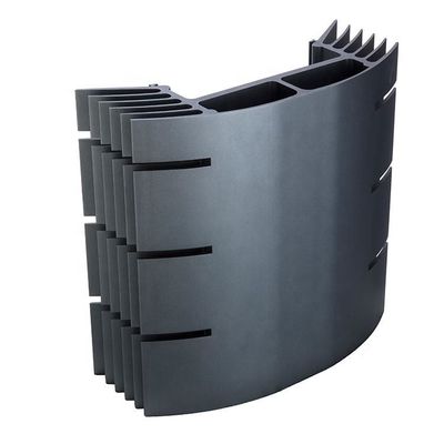 Elektronische aluminium extrusie warmteputprofiel hardware hoge precisie
