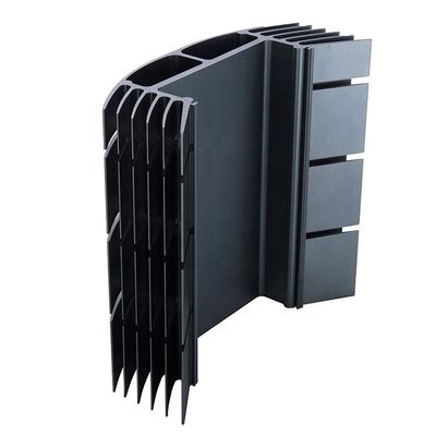Elektronische aluminium extrusie warmteputprofiel hardware hoge precisie