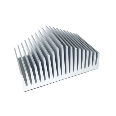 Gepersonaliseerde aluminium extrusie-warmteput Zilver warmteverspreiding aluminium