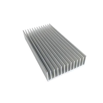 Gepersonaliseerde aluminium extrusie-warmteput Zilver warmteverspreiding aluminium