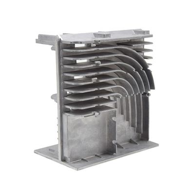 Zilveren gegoten aluminium koelbak Compacte elektronische koelbak
