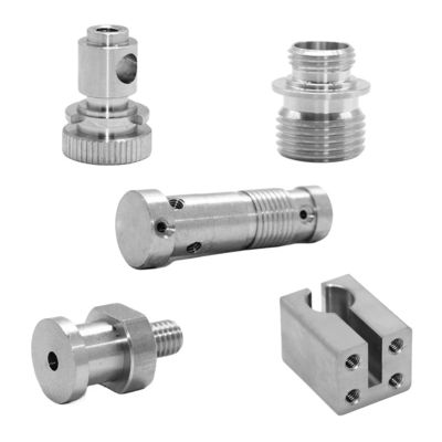 OEM / ODM CNC-draaionderdelen Aluminium CNC-slijponderdelen hoge sterkte