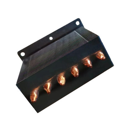 Hardware Aluminium CNC-bewerkte warmteafvoeringen Componenten Pin Fin Type