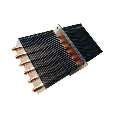 Hardware Aluminium CNC-bewerkte warmteafvoeringen Componenten Pin Fin Type