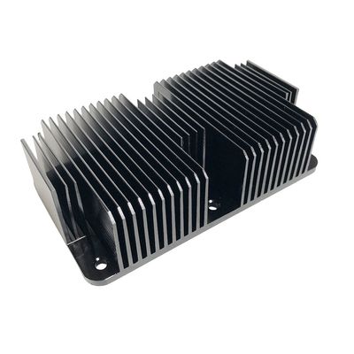 Hardware Aluminium CNC-bewerkte warmteafvoeringen Componenten Pin Fin Type