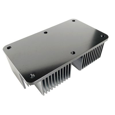 Hardware Aluminium CNC-bewerkte warmteafvoeringen Componenten Pin Fin Type