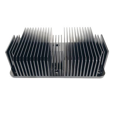Hardware Aluminium CNC-bewerkte warmteafvoeringen Componenten Pin Fin Type