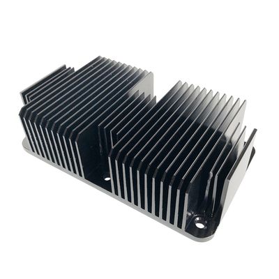 Hardware Aluminium CNC-bewerkte warmteafvoeringen Componenten Pin Fin Type