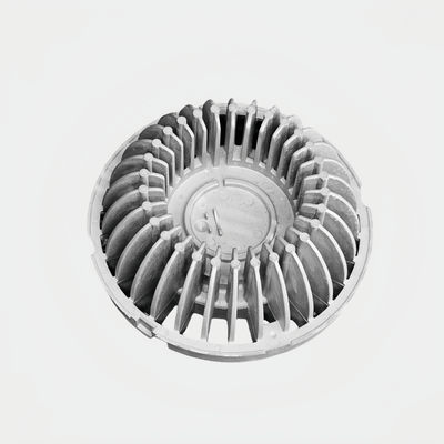 Flexibel ontworpen zilveren gegoten aluminium behuizing voor elektronische en communicatieapparatuur