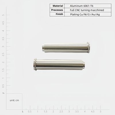 Aluminium CNC-draaionderdelen Vervaardiger Metalen CNC-bewerkte onderdelen Polieren
