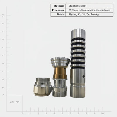 Hardware Metalen CNC-draaionderdelen Hoge precisie 0,01 mm CNC-technologie