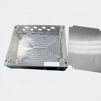 CNC-bewerkte behuizingen van lichtgewicht aluminiumlegering met geanodiseerde oppervlakteafwerking