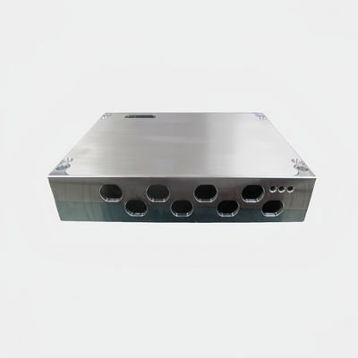CNC-bewerkte behuizingen van lichtgewicht aluminiumlegering met geanodiseerde oppervlakteafwerking
