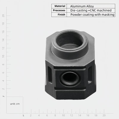 Versatile aluminium gietgieten Automotive communicatiecomponenten