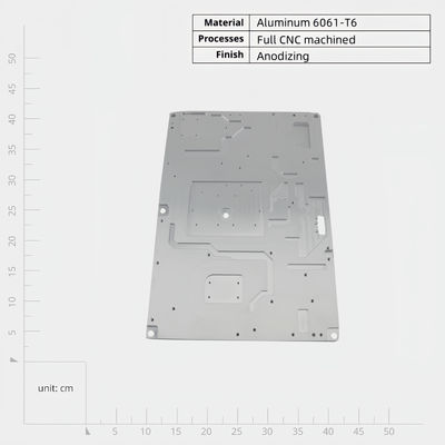 Precision Engineered Protective Aluminium Front Panel voor industriële toepassingen