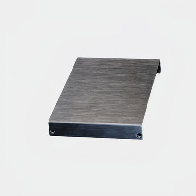 Lichte duurzaamheid Cnc gefreesde aluminiumonderdelen Frontpaneel voor elektronica