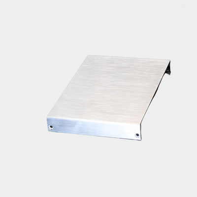 Lichte duurzaamheid Cnc gefreesde aluminiumonderdelen Frontpaneel voor elektronica