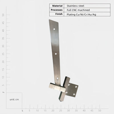 Aanpasbare CNC-bewerkte onderdelen met mogelijkheden voor oppervlaktebehandeling ISO9001/TS16949 gecertificeerd