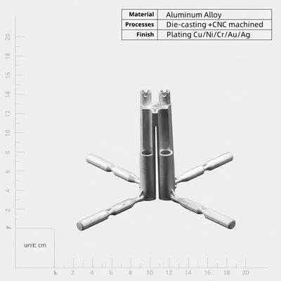 Metalen aluminium gietdiensten Custom precision aluminium legering die gietonderdelen ADC12