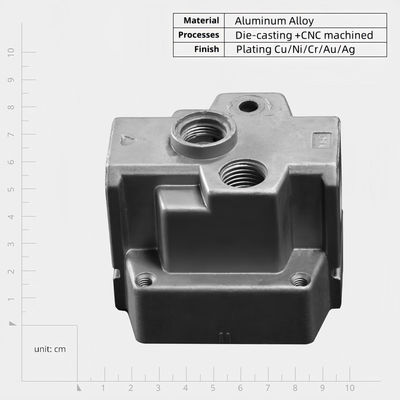 Op maat gemaakte aluminium gietstukken voor auto-onderdelen Hoog productie-efficiëntie en sterke corrosiebestendigheid
