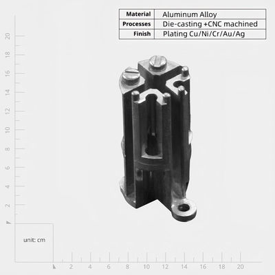Hoogprecisie op maat gemaakte gietservice voor metaalinvesteringen op maat Aluminium gietstukken voor elektronica Automotiv