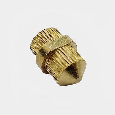 OEM Op maat gemaakte niet-standaard koperen schroefpluggen Nut CNC-draaien van draaibank Precision Machining Parts Service