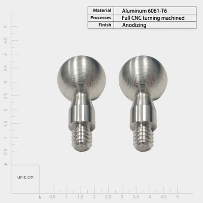 CNC-draaionderdelen met 0,01 mm tolerantie