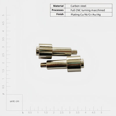 Professionele Satine Nickel Finish CNC-draaionderdelen Kopermateriaal Capaciteiten