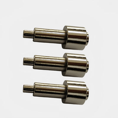 Professionele Satine Nickel Finish CNC-draaionderdelen Kopermateriaal Capaciteiten