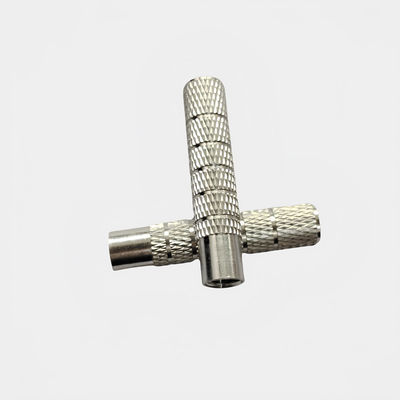 Geknoeide handgrepen en knoppen Aluminium legering Blind Hole Handmoeren met draaiend insetsnoer