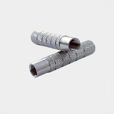 Geknoeide handgrepen en knoppen Aluminium legering Blind Hole Handmoeren met draaiend insetsnoer