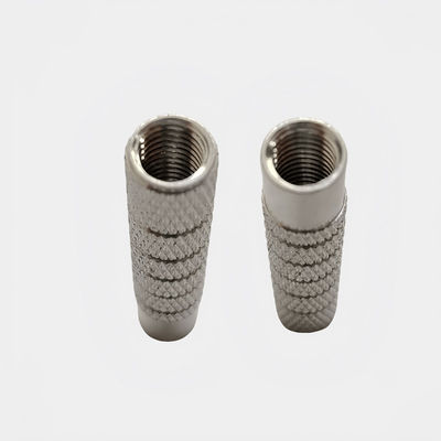 Geknoeide handgrepen en knoppen Aluminium legering Blind Hole Handmoeren met draaiend insetsnoer