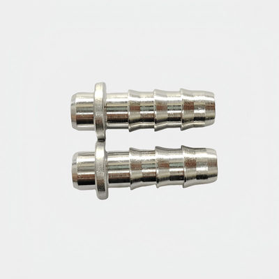 OEM Microbewerkingsdiensten Zilveren CNC-bewerkte roestvrijstalen aluminium rivetten