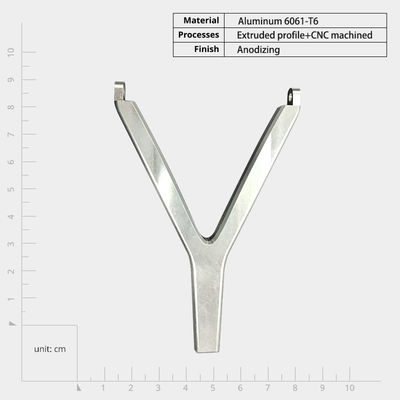 CNC-bewerking Aluminiumconstructieonderdelen Aluminiumprototypebewerking Freesdiensten